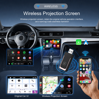 Adaptador Inalámbrico CarPlay, Adaptador CarPlay 2026, Dongle para Apple iPhone, Dongle USB Inalámbrico Bluetooth