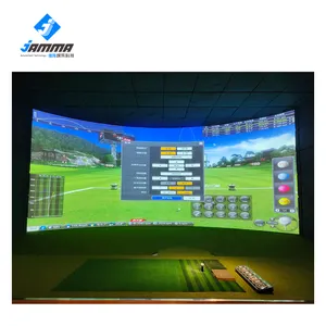 AR Golfs imulator Indoor Golf Projektions simulator für Sportzentrum