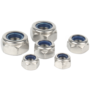 Boulon à écrou <span class=keywords><strong>autobloquant</strong></span> hexagonal OEM avec anti-lâche et anti-vibration pour renforcer les fixations - Product Image 1