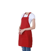 Tablier personnalisé avec logo, haute qualité, fabrication OEM, promotionnel, imperméable, en polyester, imprimé, pour chef, cuisine, tablier personnalisé pour femmes