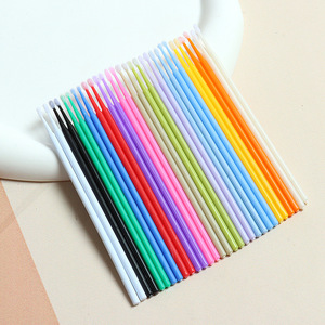 Applicatori Micro di Alta Qualità, 100 Pezzi per Scatola, Mini Spazzole Colorate in Cotone per Trucco e Cura Personale - Product Image 6