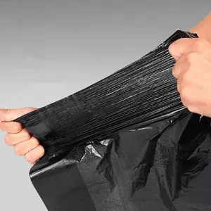 Bolsas de basura de plástico HDPE, papelera grande reciclada de alta resistencia