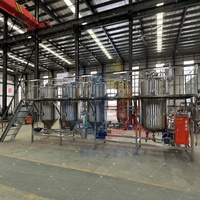 Raffinerie d'huile comestible Machine de raffinage et de déparaffinage d'huile de tournesol Usine de raffinerie de mesin Huile comestible de soja Machine de blanchiment