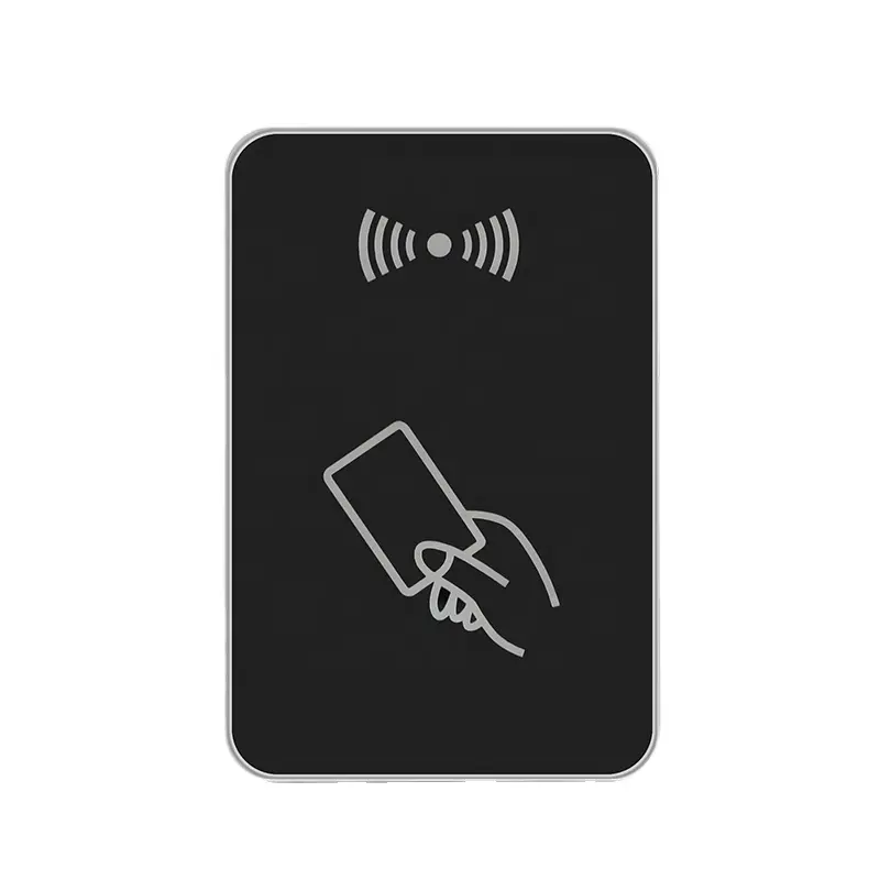 Pembaca Kartu Akses Daya USB Desktop ISO 18000-6C/6B Pembaca Kartu RFID Pembaca Kartu Persegi