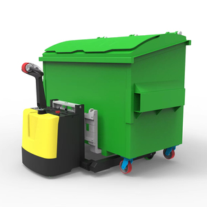 Usine OEM ODM Dumpster Mover benne à ordures transpalette motorisé pour benne à ordures 2 YD <span class=keywords><strong>4</strong></span> YD - Product Image 1