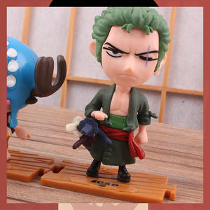 Set di 10 Statuette Collezionabili One Piece: Monkey <span class=keywords><strong>D</strong></span> Luffy, Roronoa Zoro, Boa Hancock, Regalo Ornamentale di Alta Qualità in Versione Q - Product Image 6