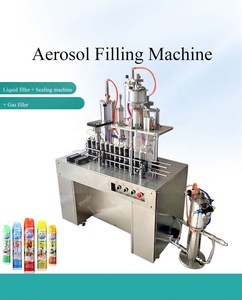 Máquina <span class=keywords><strong>de</strong></span> Llenado <span class=keywords><strong>de</strong></span> Aerosoles 4 en 1 a <span class=keywords><strong>Precio</strong></span> <span class=keywords><strong>de</strong></span> Fábrica, <span class=keywords><strong>para</strong></span> Desodorantes, Cuidado del Automóvil, Aceite <span class=keywords><strong>de</strong></span> Cocina, Latas <span class=keywords><strong>de</strong></span> Aluminio - Product Image 3