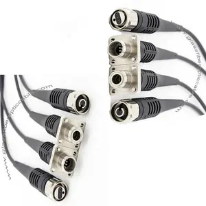 2C 4C yama kablosu ODC to ODC IP68 su geçirmez konnektör için Fiber optik ara bağlantı kablosu yama kablosu