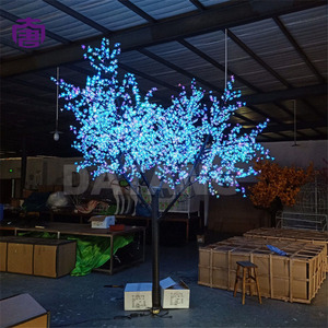Commercial Waterproof LED Cherry Blossom <b>Tree</b> <b>Light</b> Iron Trunk Scenic Decoration for Park Garden Mall Festival Display for Sale - Product Image 4