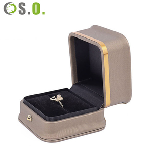 Cajas de Embalaje de Joyería de Cuero PU Premium Personalizadas al por Mayor en Color Marrón para Collares, Pulseras, Anillos, Pendientes, Caja de Joyería - Product Image 6