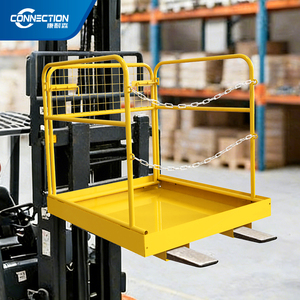 Cesta <span class=keywords><strong>de</strong></span> Seguridad para Montacargas <span class=keywords><strong>de</strong></span> 36 "x36 ", Plataforma <span class=keywords><strong>de</strong></span> <span class=keywords><strong>Trabajo</strong></span> para Montacargas con Capacidad <span class=keywords><strong>de</strong></span> 1200 lb, Cesta Elevadora Plegable <span class=keywords><strong>de</strong></span> Alta Resistencia para la Mayoría <span class=keywords><strong>de</strong></span> Trabajos Aéreos - Product Image 5