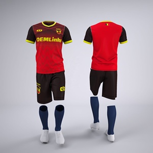 Seragam Sepak Bola Pria OEM Custom Cepat Kering, Jersey Sepak Bola, Seragam Sepak Bola Pria - Product Image 2