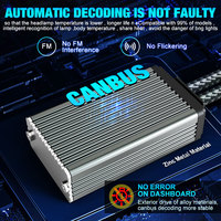 12V 110W Led Voiture Ampoule 4 Côté 360 Degrés H1 H4 H7 H8 H11 9005 HB3 9006 HB4 9012 HIR2 Auto Phare Canbus