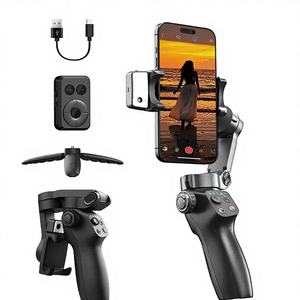Estabilizador de Video FUNSNAP CM8 Plegable de Tres Ejes con Control Remoto, Seguimiento IA y Antivibración para Smartphones - Product Image 1