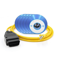 Cable de Interfaz de Codificación ESYS ENET para Escáner OBD de Plástico ICOM B MW Serie F con Software Completo