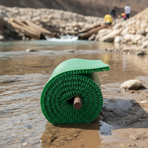 Tapis <span class=keywords><strong>en</strong></span> plastique pour laverie d'or, tapis <span class=keywords><strong>en</strong></span> herbe synthétique pour laverie à trommel - Product Image 1