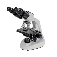 Microscopio biológico trinocular binocular para laboratorio, Binocular, de tipo Binocular, para laboratorio