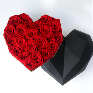 Eternal Rose A Forma di Cuore Box Fiore Conservato Fiore Gift Box Rose <span class=keywords><strong>Flora</strong></span> Perfetto il giorno di san Valentino Festa della Mamma regalo Set - Product Image 6