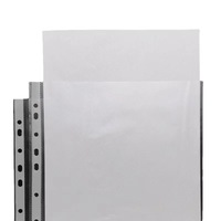 Pochette transparente A4 en PVC à 11 trous avec insert à feuilles mobiles, modèle de classeur à clip 3 et 4 trous 1106