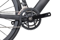 Vélo de route en carbone DENGFU FM099 Shi 105 noir avec freins à disque et cadre en carbone