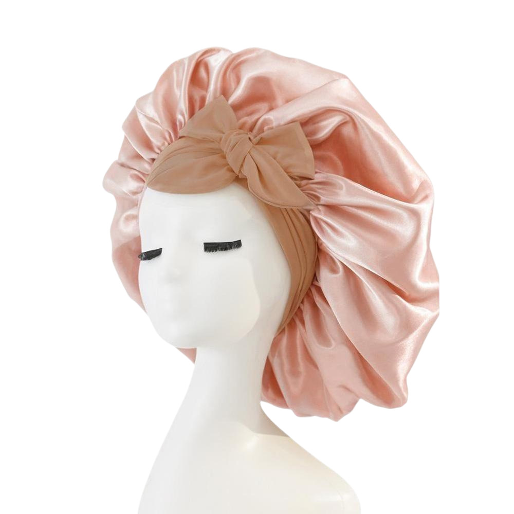 Ruban croix moyen monocouche-or rose