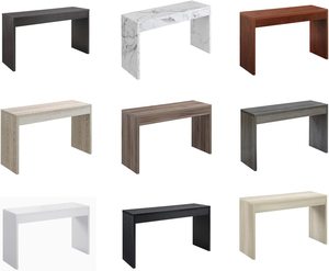 2023 <strong>Modern</strong> Home Luxury <strong>Console</strong> <strong>Table</strong> and <strong>Mirror</strong> Set Hallway <strong>Table</strong> Simple Design Wooden <strong>Narrow</strong> <strong>Table</strong> <strong>Console</strong> for Living Room - Product Image 2