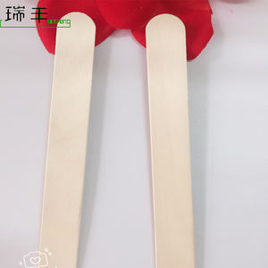 Erwachsene oder Kinder verwendeten sterilen Birken-Einweg-Zungen spatel aus Holz - Product Image 3