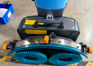 <b>Walk</b>-behind Manual Floor Scrubber Efficient Stain Garbage Cleaning <b>Machine</b> for Office Commercial - Product Image 6