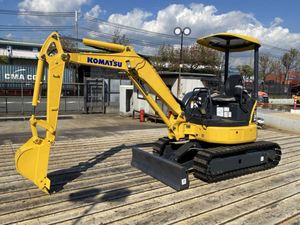 Mini-excavatrice Komatsu PC30MR 100% d'origine japonaise, 3 tonnes, faible nombre d'heures de travail, système hydraulique, prix bas, livraison gratuite - Product Image 2