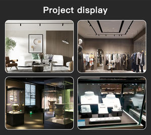 Focos comerciales de venta caliente DALI DT8 luces de pista magnéticas regulables luces de pista LED de mazorca ultrafinas luces de uso interior - Product Image 6