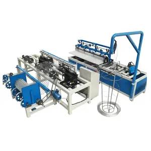 Monofilament Kettingschakel Machine Gegalvaniseerde Draad Ruit Mesh Machine Bal Veld Omheining Weefapparatuur