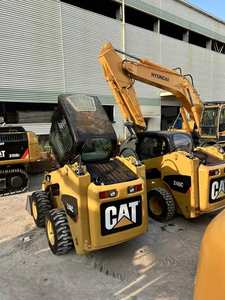 Cargadora de Ruedas Mini Usada Original de EE. UU. Caterpillar Cat 246C, Minicargadora CAT 246 de Segunda Mano con Motor Cummins - Product Image 3