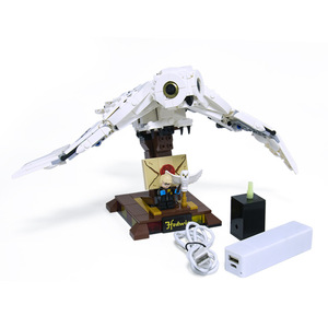 Ensemble de construction de lettres magiques OEM - Poste hibou et plateforme cachée, collection Château Enchanté et cadeau nostalgique pour les fans adultes - Product Image 2