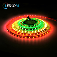 Tira de Luces LED Ws2811, 12v 24v DC, 300 LEDs, Tira de Luces de Píxeles Ws2811 RGB SPI, Programable, Tiras de Luces LED Inteligentes para Eventos