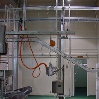 Équipement d'abattoir pour bovins, scie à découper la viande de bœuf à mouvement alternatif - I, acier inoxydable, moteur à roulement à billes haute productivité pour