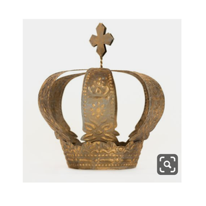 Metal Crown Home Decor for Decoration Use - Product Image 1