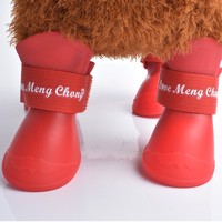 Nouvelles Bottes pour Chien Imperméables et Anti-Salissures de Couleur Bonbon, Réglables, pour la Marche et la Course en Plein Air, ODM&OEM ODM&OEM