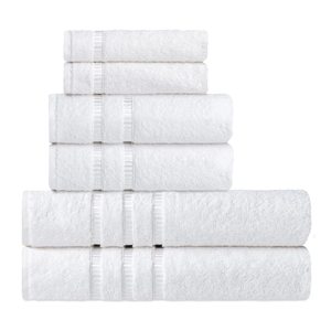 Nouvelles Serviettes de Bain en Coton Doux Blanc Personnalisables pour Hôtels <span class=keywords><strong>et</strong></span> Maisons – Ensembles de Serviettes Visage <span class=keywords><strong>et</strong></span> Serviettes de Toilette - Product Image 2