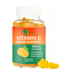 Gomitas Veganas de Vitamina C con Etiqueta Privada Personalizada, 60 Gomitas, Suplemento Herbal para Adultos, Refuerza la Inmunidad y la Salud Celular - Product Image 1