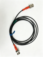 Kabel Koaksial Piezo PVDF Tahan Air Berpelindung Sendiri 2.7mm, Kawat Sensor Getaran Pasif untuk Alarm Perimeter Pagar
