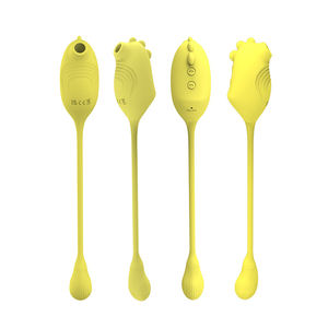 Çift amaçlı 2-in-1 dişi emme ve titreşimli seks oyuncak büyük çaplı emme ağız cilt dostu flört titreşimli yumurta - Product Image 1