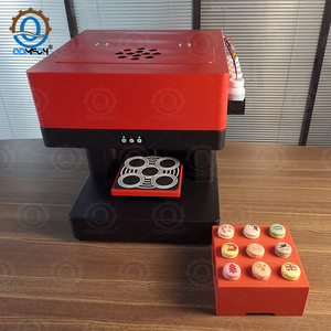 Qdmech mô hình 2025 Cà Phê Máy vẽ cà phê thực phẩm Máy in vẽ trà sữa nghệ thuật màn hình Latte máy in - Product Image 4