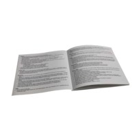 Prix compétitif, impression offset OEM, papier à écrire, dépliants, brochures, manuel d'instructions pour l'emballage