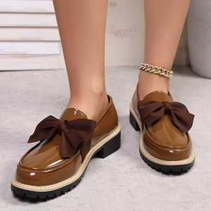 <span class=keywords><strong>Scarpe</strong></span> da Giardino <span class=keywords><strong>con</strong></span> <span class=keywords><strong>Tacco</strong></span> Basso per Donna, Nuovo Stile Autunnale, Mocassini Slip-on - Product Image 2