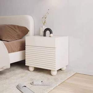 Comodino moderno con 2 cassetti comodino bianco comodino armadio comodino per <span class=keywords><strong>cameretta</strong></span> bambini <span class=keywords><strong>comodini</strong></span> - Product Image 6