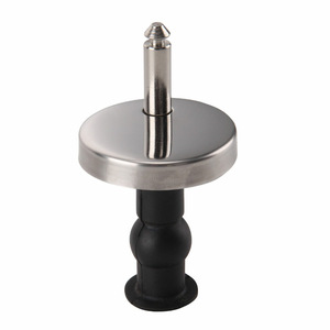 Charnières de siège de toilette en acier inoxydable avec amortisseurs en caoutchouc, design minimaliste pour usage général - Product Image 3