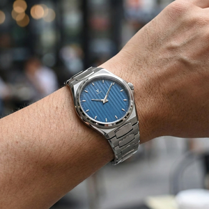 Montre-bracelet pour homme de marque célèbre, design original, entièrement en acier inoxydable, étanche, de luxe, à quartz. - Product Image 2