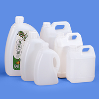 Baril en plastique de qualité alimentaire IML pour la fabrication de vinaigre, vinaigre balsamique, utilisation commerciale et restauration, bouteille avec bouchon anti-goutte breveté