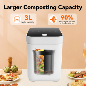 Máy xử lý rác thải thực phẩm tự động, tùy chỉnh, dùng phân bón tự nhiên cho nhà bếp gia đình - Product Image 5