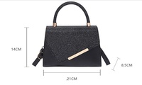 Vente Chaude Sacs à Main Carrés en PU All-Match Tendance Bandoulière Messager pour Femmes Grande Capacité